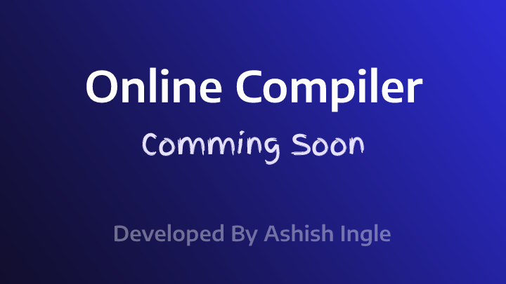 Online Compiler